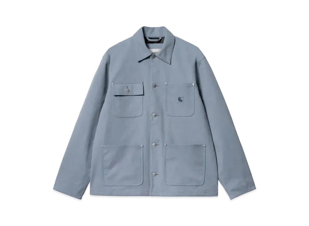 Carhartt Suede Michigan Coat "Dove Grey"