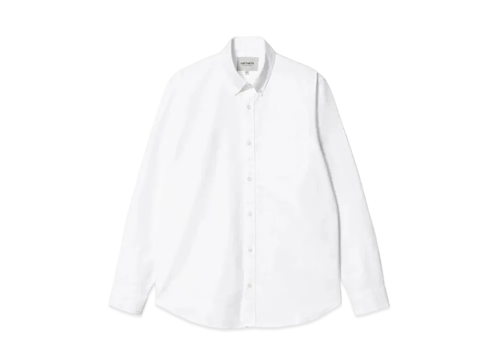 Carhartt L/S C-Logo Shirt "White/White"