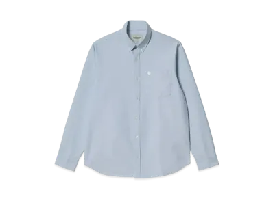 Carhartt L/S C-Logo Shirt "Bleach/White"