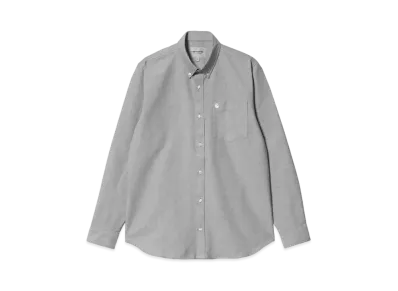 Carhartt L/S C-Logo Shirt "Black/White"