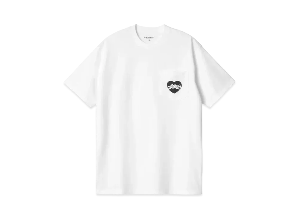 Carhartt S/S Amour Pocket T-Shirt "White/Black"