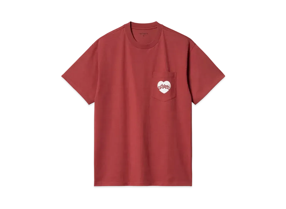 Carhartt S/S Amour Pocket T-Shirt "Tuscany/White"