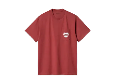 Carhartt S/S Amour Pocket T-Shirt "Tuscany/White"