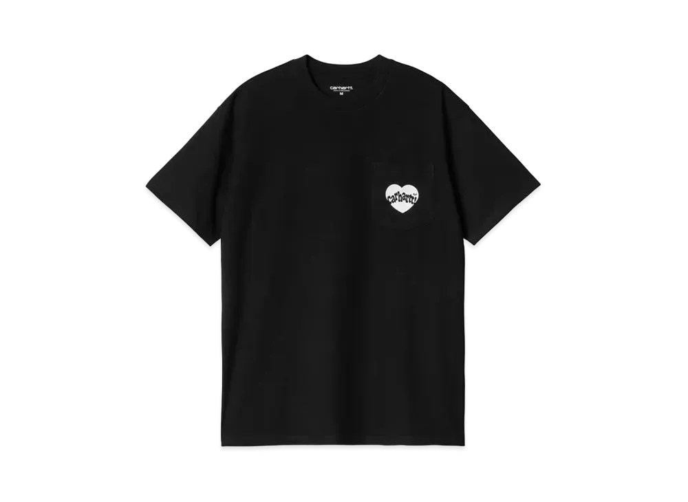 Carhartt S/S Amour Pocket T-Shirt "Black/White"