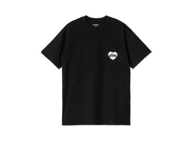 Carhartt S/S Amour Pocket T-Shirt "Black/White"