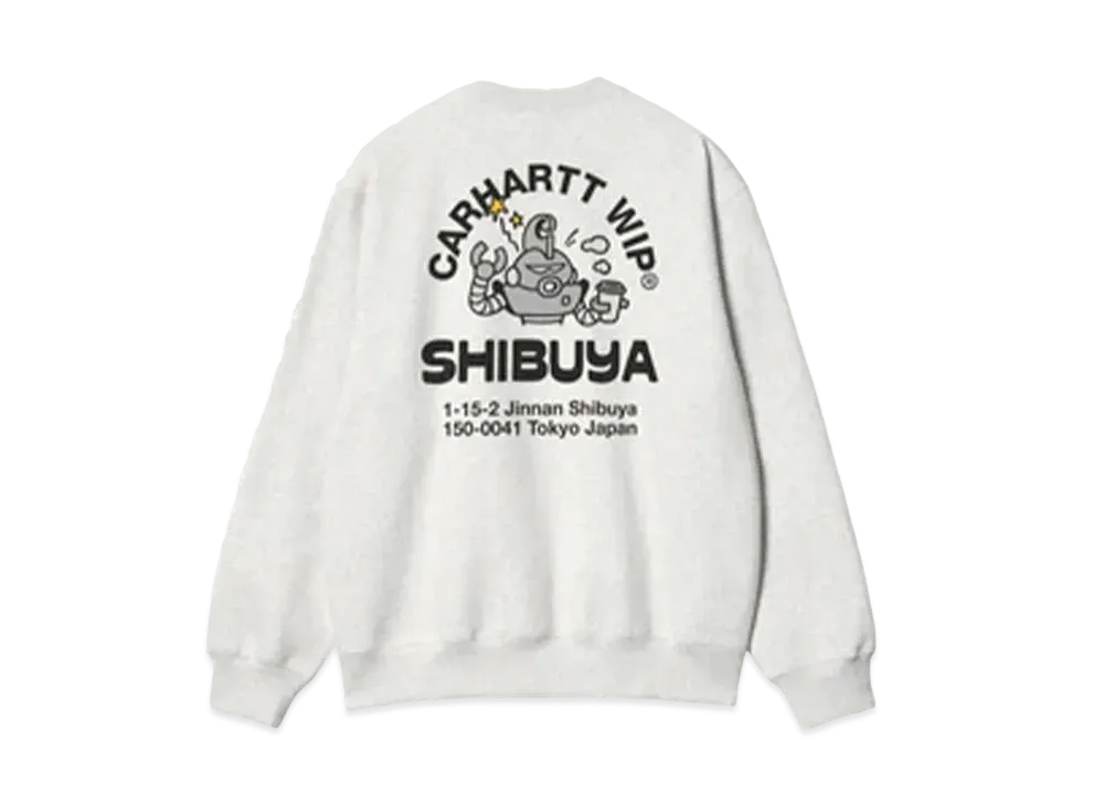 Carhartt Wip Shibuya Opening Sweatshirt "Ash Heather"