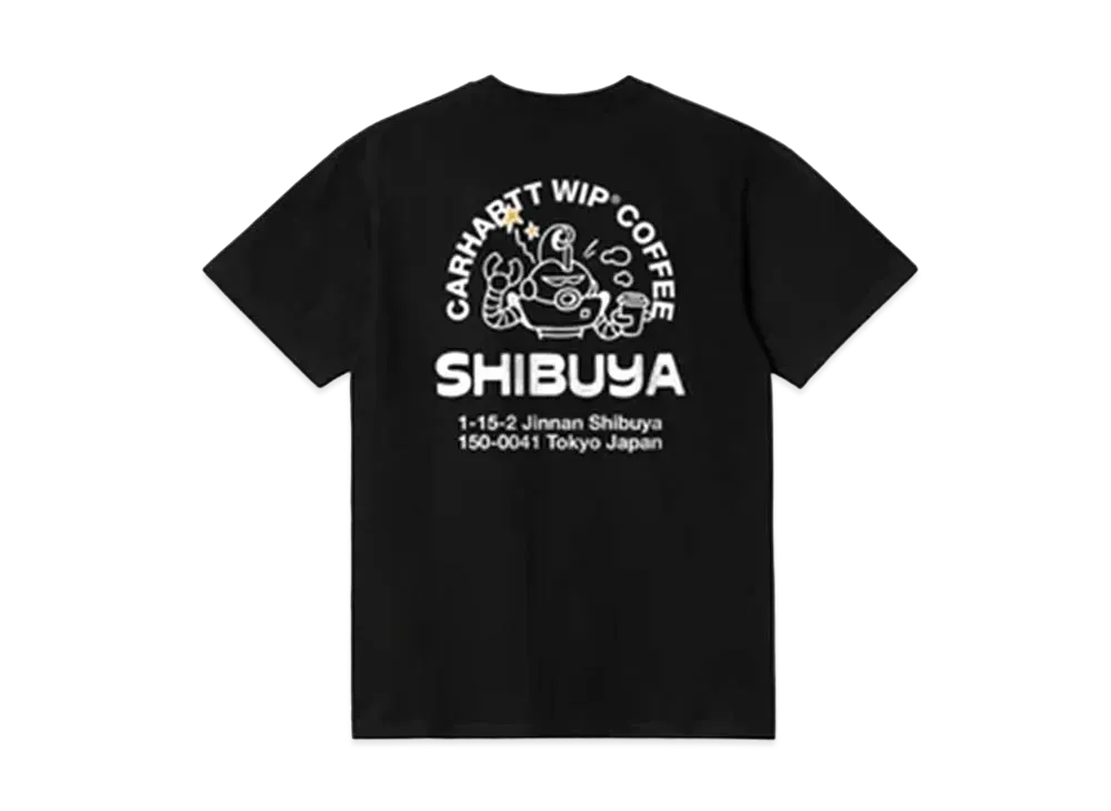 Carhartt Wip Shibuya Opening T-Shirt "Coffee Black"