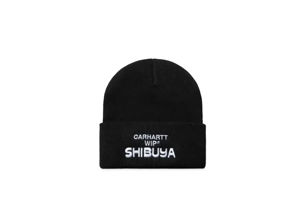 Carhartt Wip Shibuya Opening Short Watch Hat "Black"