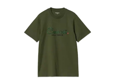 Carhartt WIP S/S Paradise Script T-Shirt "Tarragon"