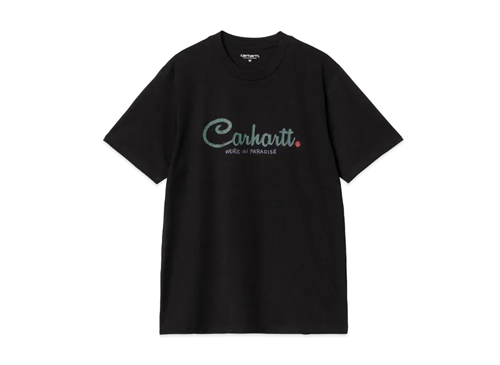 Carhartt WIP S/S Paradise Script T-Shirt "Black"