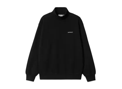 Carhartt WIP Script Mockneck Sweat "Black"