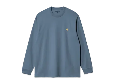 Carhartt WIP L/S Chase T-Shirt "Positano/Gold"