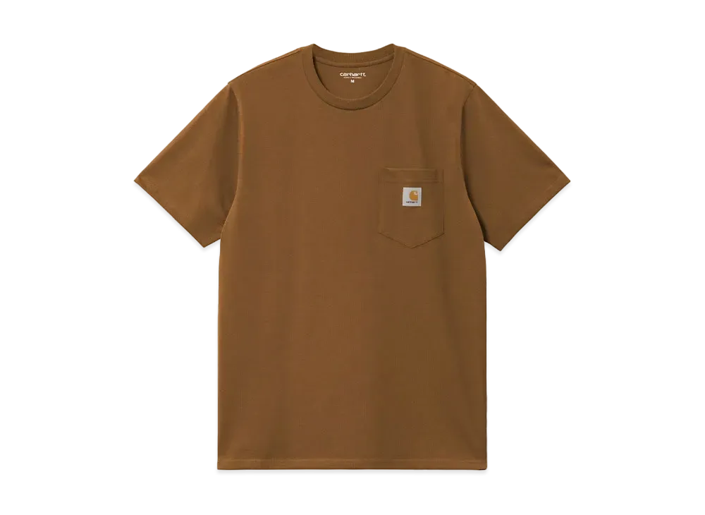 Carhartt WIP S/S Pocket T-Shirt "Deep H Brown"
