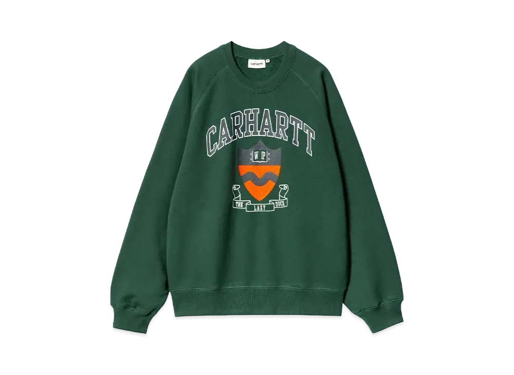 Carhartt WIP Lazy Duck Academy Sweat "Sycamore Tree"