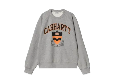 Carhartt WIP Lazy Duck Academy Sweat "Grey Heather"
