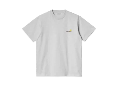 Carhartt WIP S/S American Script T-Shirt "Ash Heather"