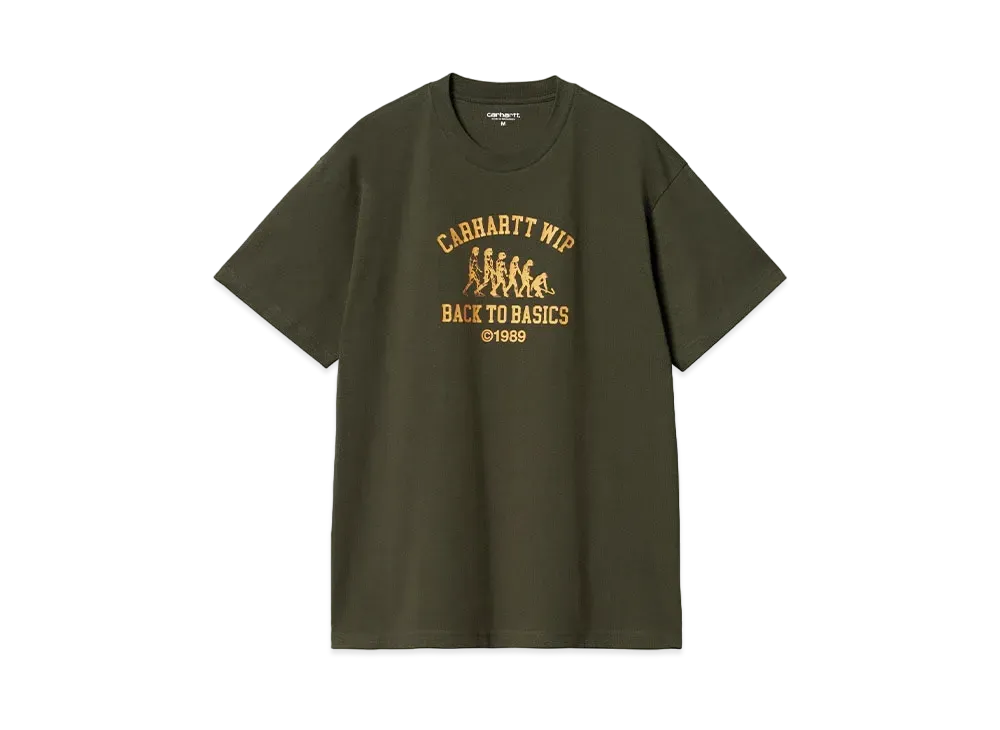 Carhartt WIP S/S Basics T-Shirt "Office Green/Winter Spice"
