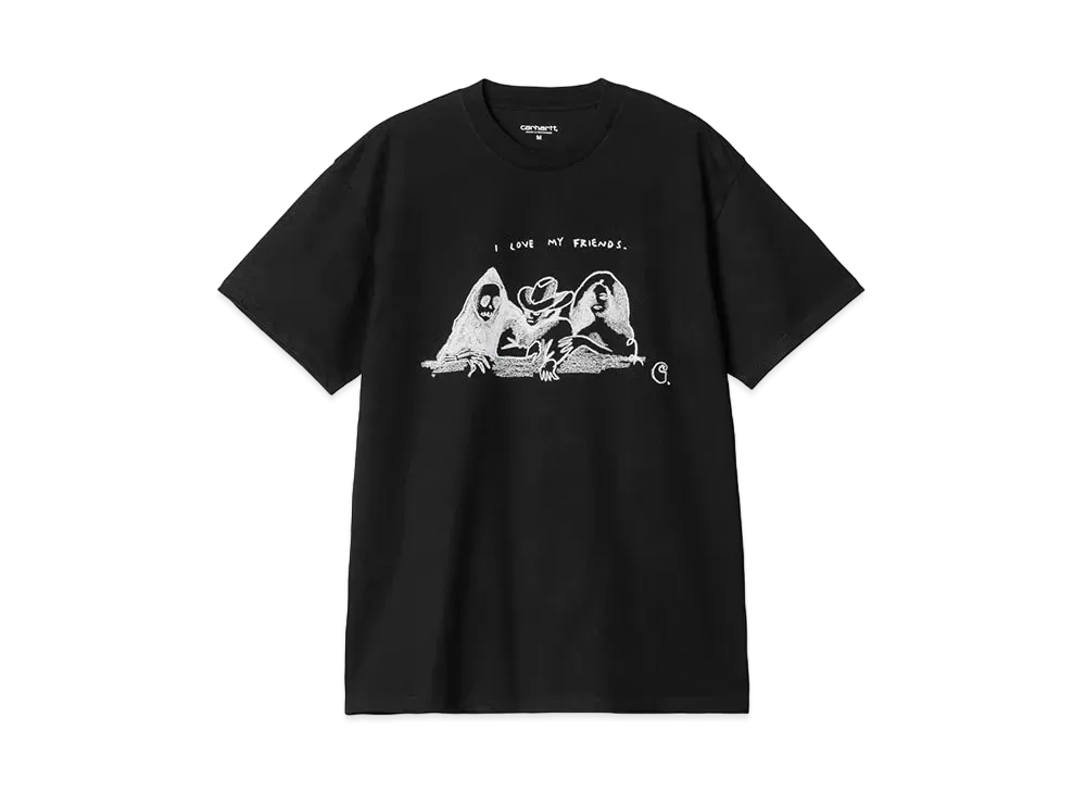 Carhartt WIP S/S Pepe Friends T-Shirt "Black/White"