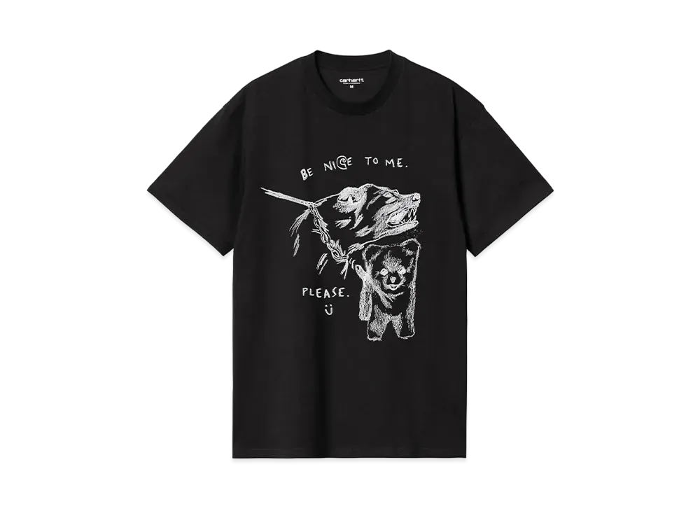 Carhartt WIP S/S Pepe Be Nice T-Shirt "Black/White"