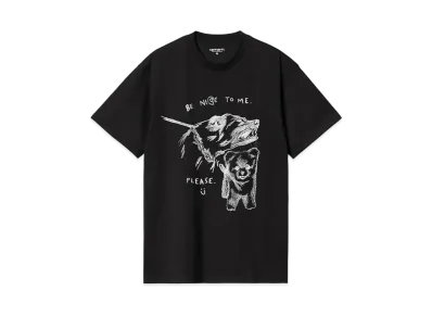 Carhartt WIP S/S Pepe Be Nice T-Shirt "Black/White"