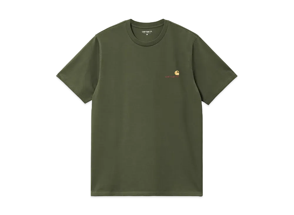 Carhartt WIP S/S American Script T-Shirt "Tarragon"