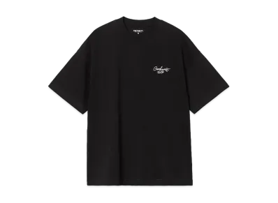 Carhartt WIP S/S Signature Script T-Shirt "Black/Wax"