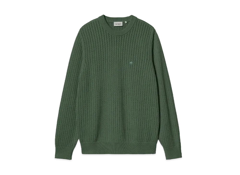 Carhartt WIP Calen Sweater "Duck Green"