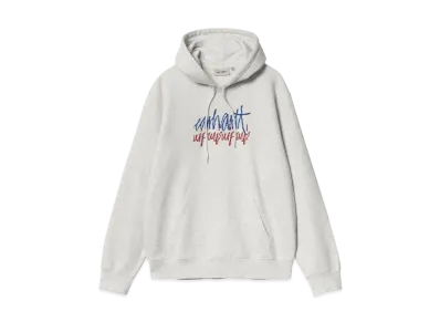 Carhartt WIP Hooded Stereo Sweat "Ash Heather"