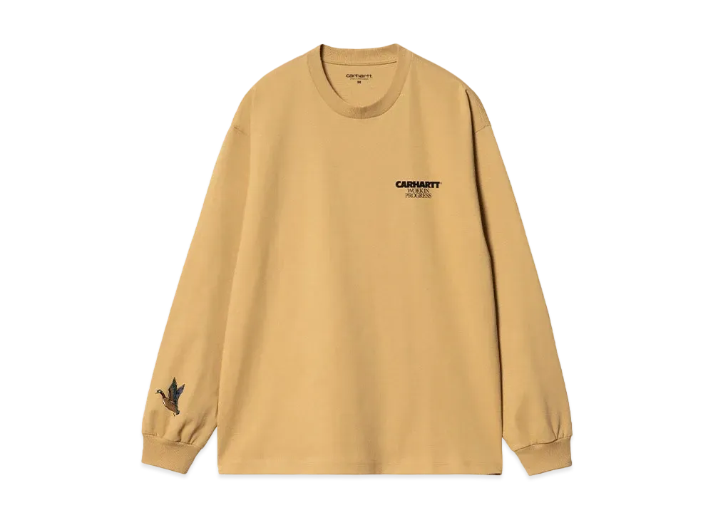 Carhartt WIP L/S Ducks T-Shirt "Bourbon"