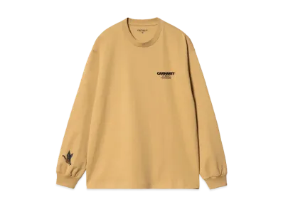 Carhartt WIP L/S Ducks T-Shirt "Bourbon"