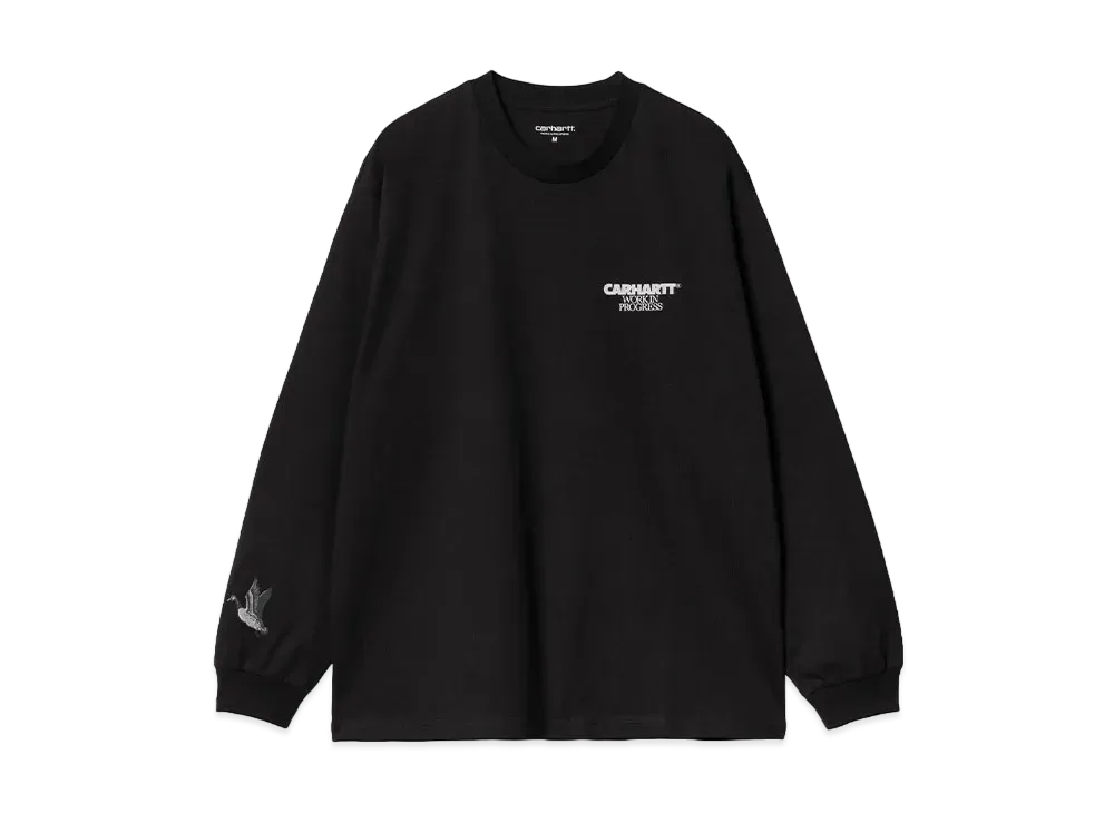 Carhartt WIP L/S Ducks T-Shirt "Black"