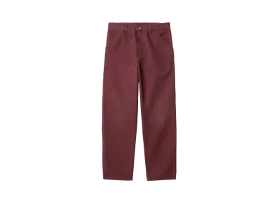 Carhartt WIP Single Knee Pant "Malbec(Aged Canvas)"
