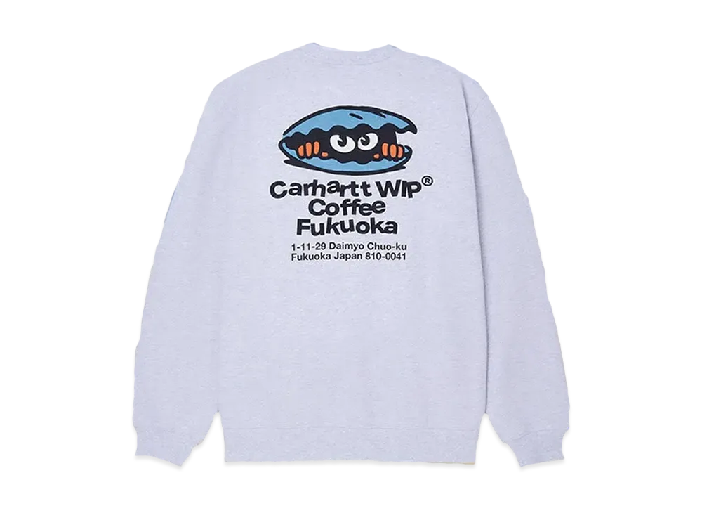 Carhartt WIP Fukuoka Sweatshirt "Ash Heather"