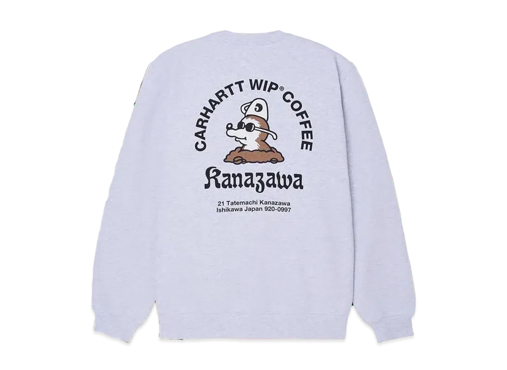 Carhartt WIP Kanazawa Sweatshirt "Ash Heather"