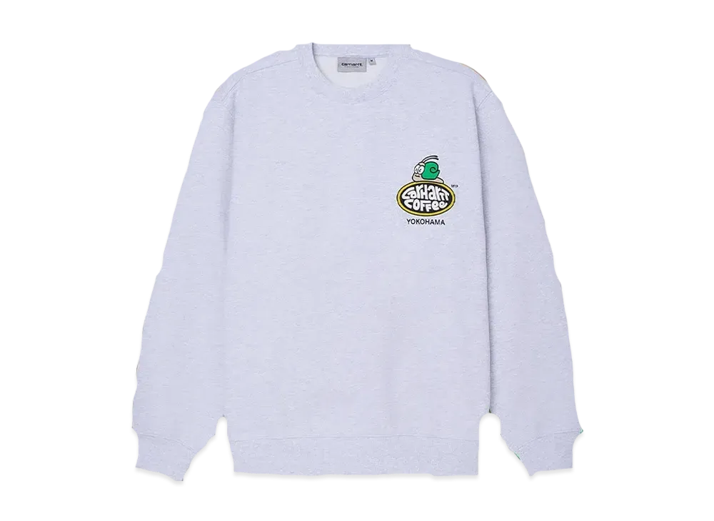 Carhartt WIP Yokohama Sweatshirt "Ash Heather"