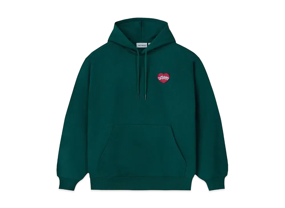 Carhartt WIP Hooded Amour Sweatshirt "Botanical Garden/Wax"