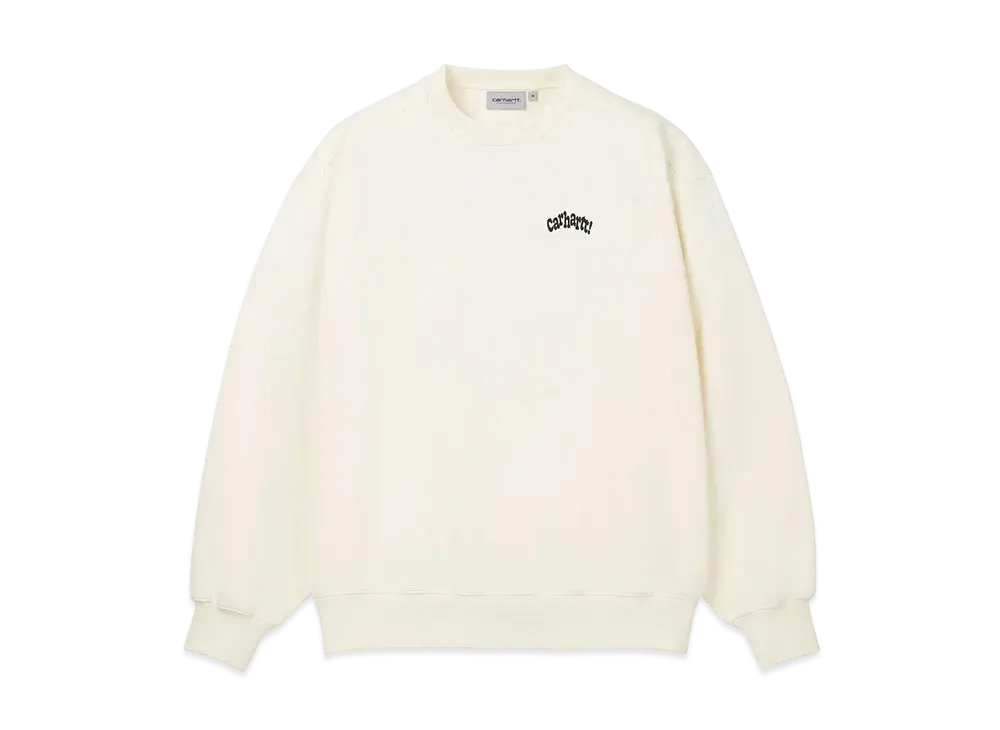 Carhartt WIP Amour Sweatshirt "Cannoli Cream"