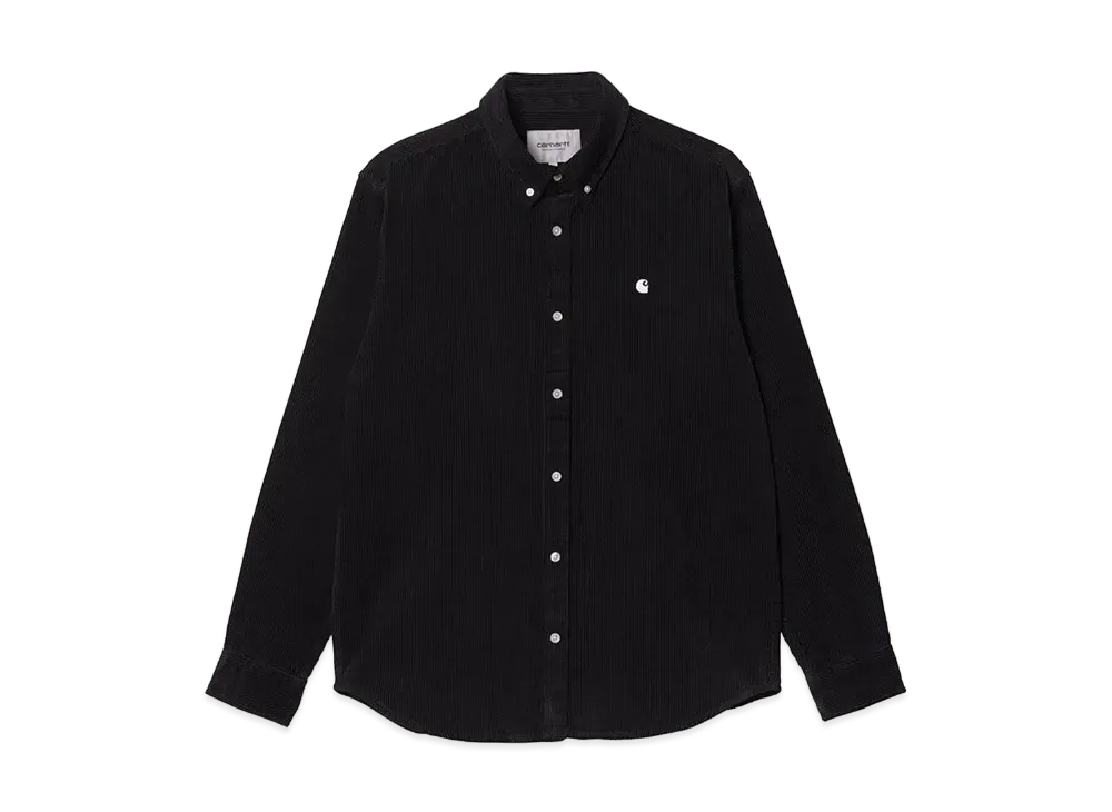 Carhartt WIP L/S Madison Cord Shirt "Black/Wax"