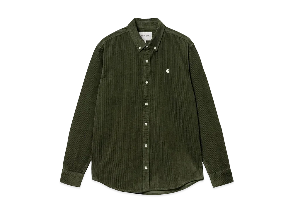 Carhartt WIP L/S Madison Cord Shirt "Tarragon/Wax"