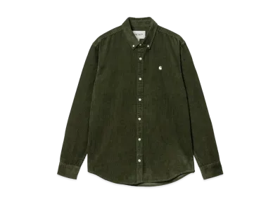 Carhartt WIP L/S Madison Cord Shirt "Tarragon/Wax"