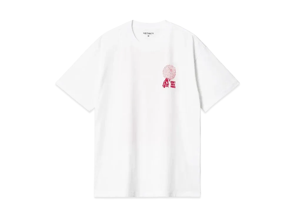 Carhartt WIP S/S Chrysanthemum T-Shirt "White"