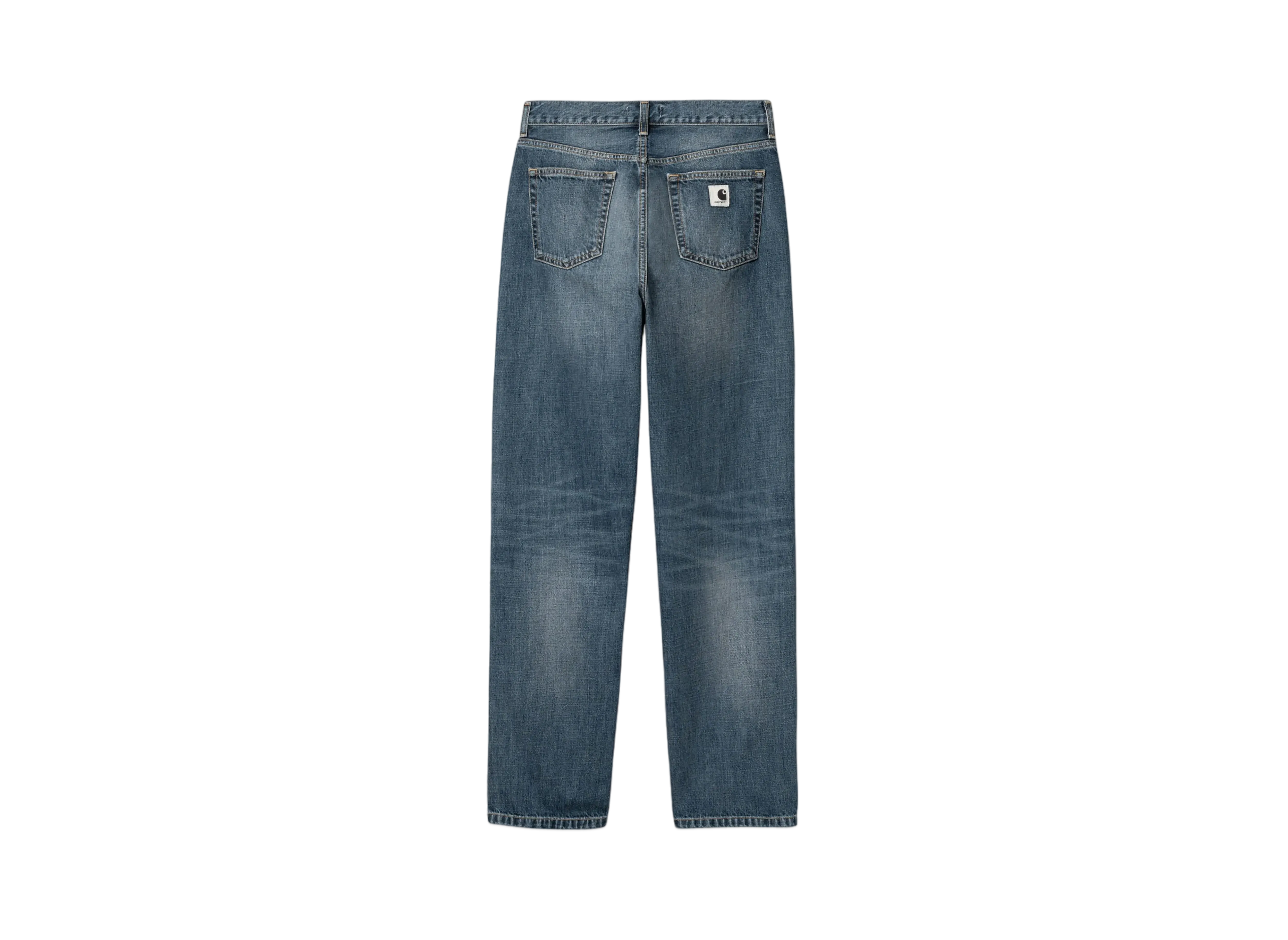 Carhartt WIP W Barnwell Pant "Blue Dark(Used Wash)"