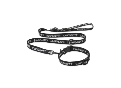 Carhartt WIP Script Dog Leash & Collar "Black"