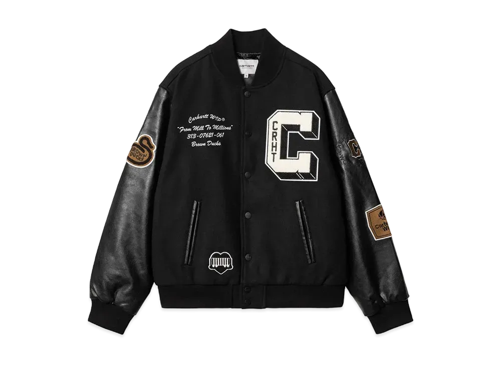 Carhartt WIP Brown Ducks Bomber "Black/Black"