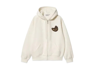 Carhartt WIP Hooded Brown Ducks Jacket "Wax"