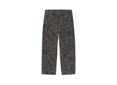 Carhartt WIP Duck Single Knee Pant "Camo Duck,Green/Graphite(Garment Dyed)"