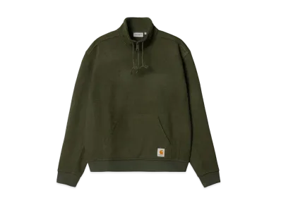 Carhartt WIP Luther Half Zip Sweat "Tarragon Heather"