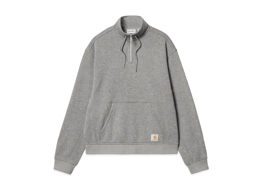 Carhartt WIP Luther Half Zip Sweat "Misty Grey Heather"