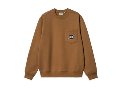 Carhartt WIP Heart Train Pocket Sweat "Hamilton Brown"