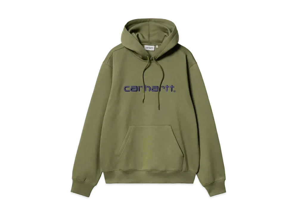 Carhartt WIP Hooded Carhartt Sweat "Capulet/Aura"